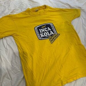 Inca Kola Yellow Graphic T-Shirt